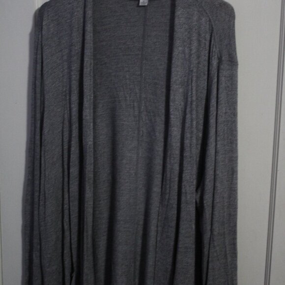 Larry Laven Gray Cardigan with pockets: Size: XL - Picture 2 of 9